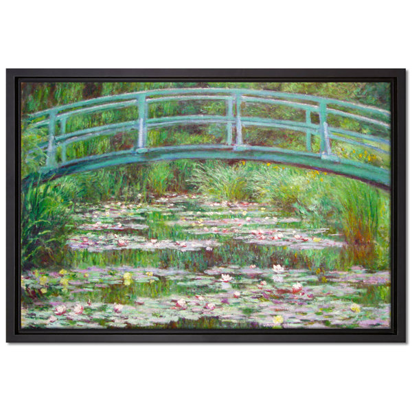 Rosalind Wheeler Gerahmter Kunstdruck Leinwandbild Japanische Brücke